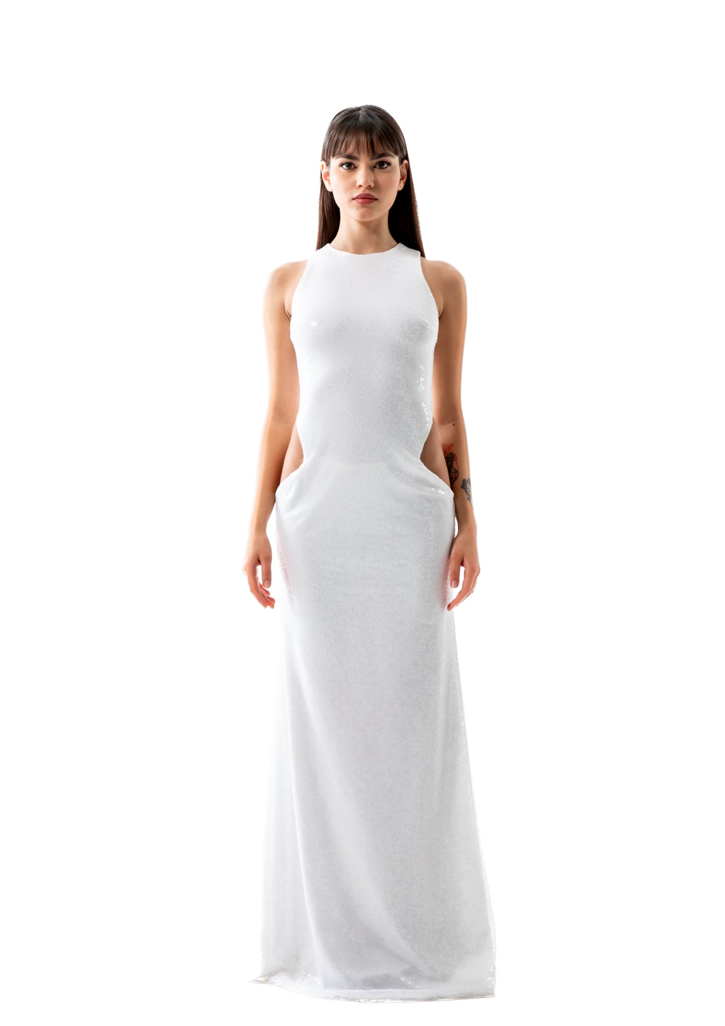 SIENA WHITE MAXI DRESS