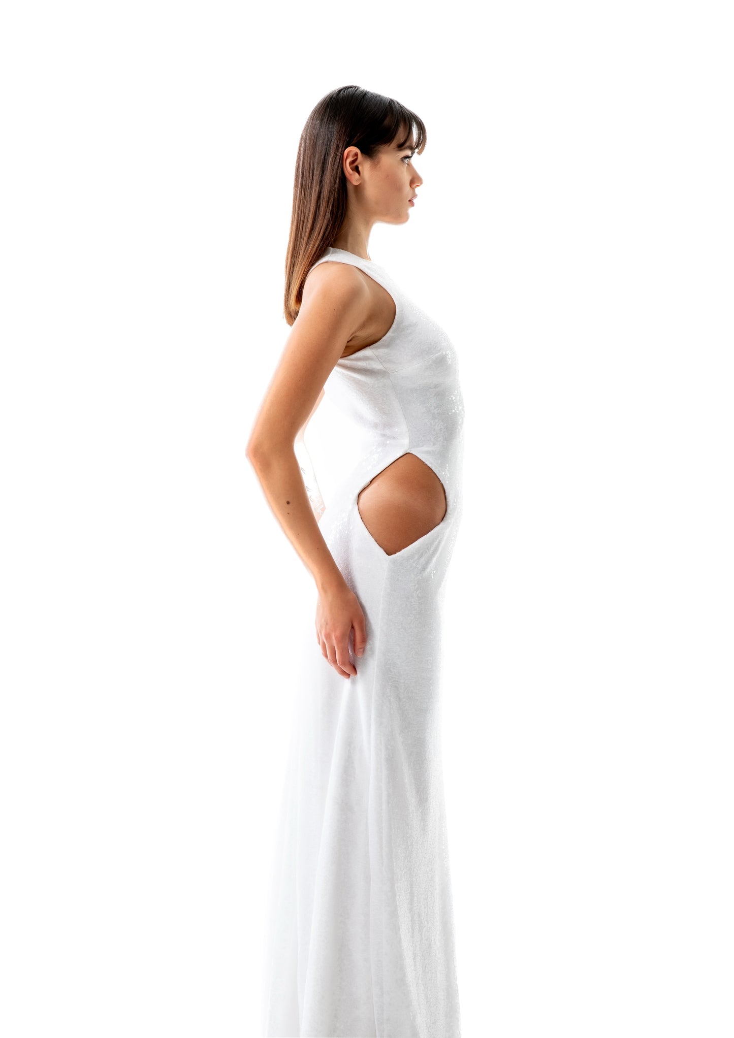 SIENA WHITE MAXI DRESS