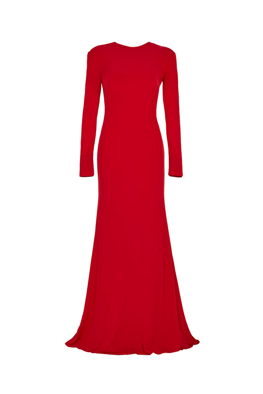 BELLATRIX RED MAXI DRESS